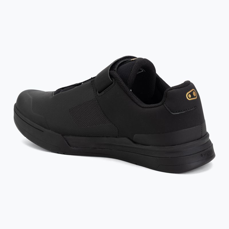 Kerékpáros cipő MTB Crankbrothers Mallet BOA black/gold/black outsole 3
