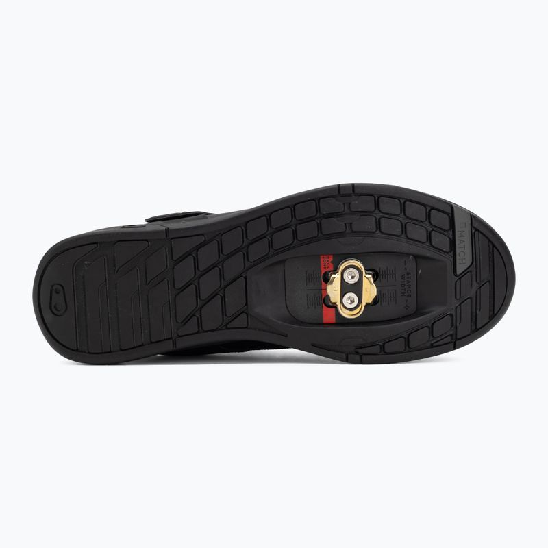 Kerékpáros cipő MTB Crankbrothers Mallet BOA black/gold/black outsole 4