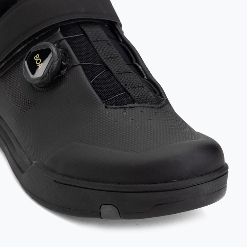 Kerékpáros cipő MTB Crankbrothers Mallet BOA black/gold/black outsole 7
