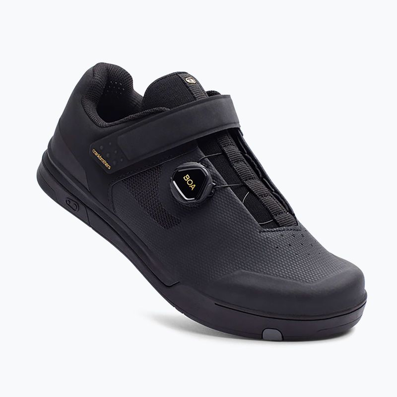 Kerékpáros cipő MTB Crankbrothers Mallet BOA black/gold/black outsole 3