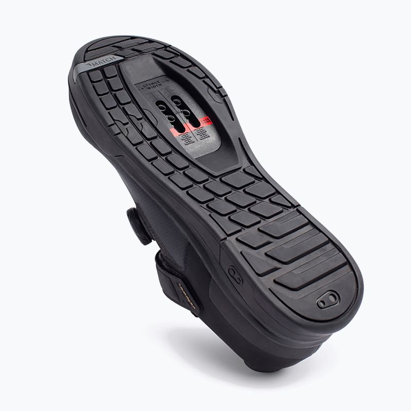 Kerékpáros cipő MTB Crankbrothers Mallet BOA black/gold/black outsole 5