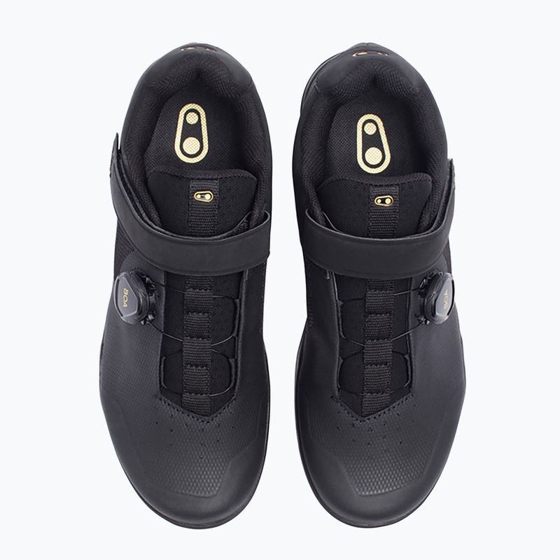 Kerékpáros cipő MTB Crankbrothers Mallet BOA black/gold/black outsole 8