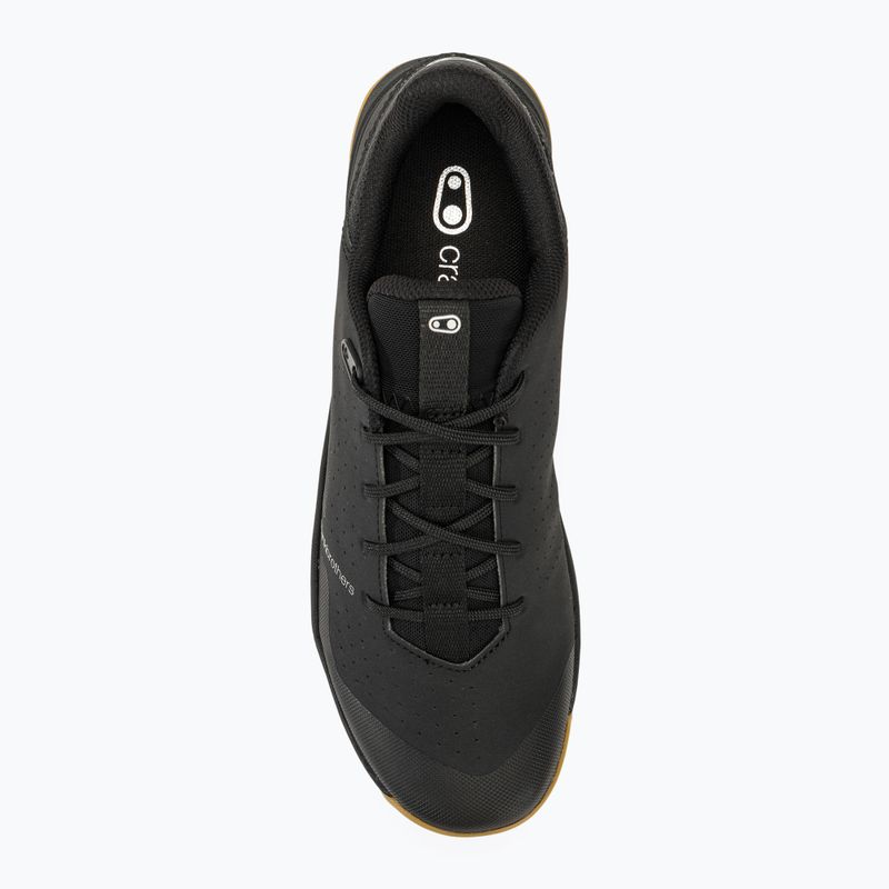Crankbrothers Stamp Trail Lace black /black/gum outsole platform kerékpáros cipő 5