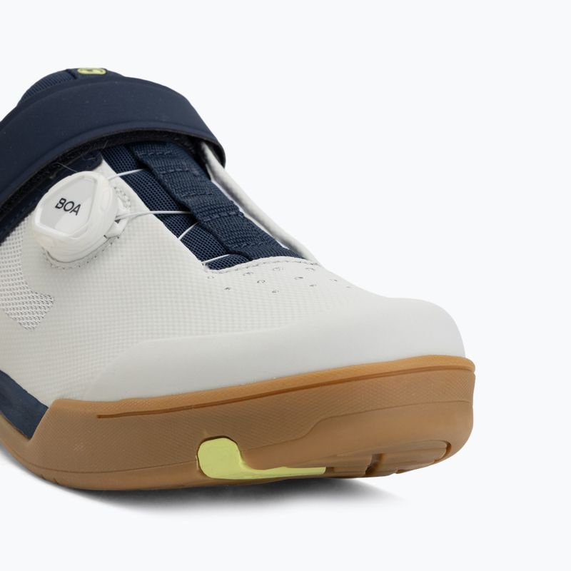 Kerékpáros cipő MTB Crankbrothers Mallet BOA navy grey/gum outsole 7