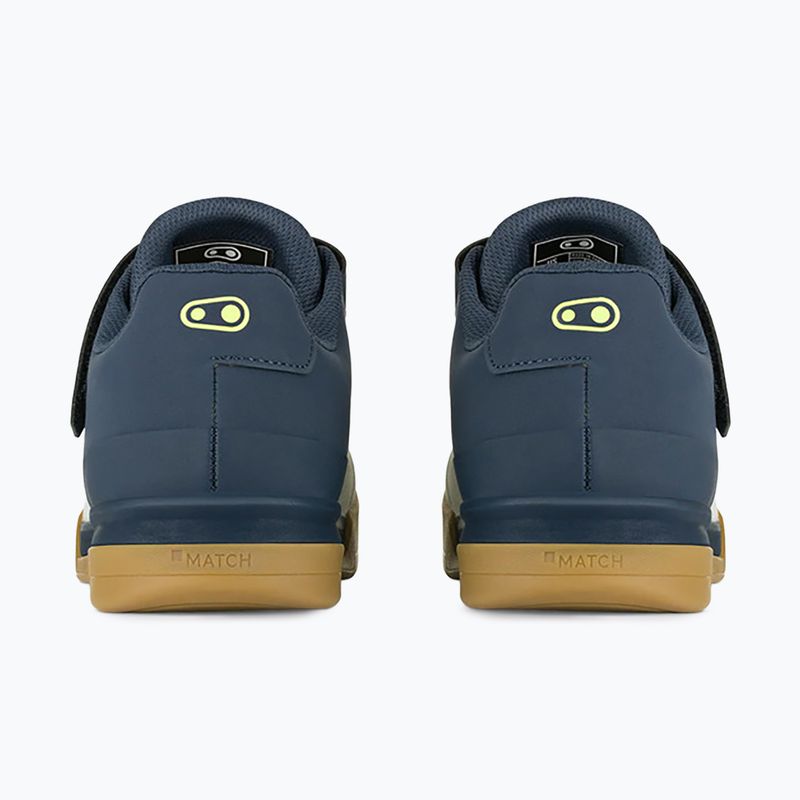 Kerékpáros cipő MTB Crankbrothers Mallet BOA navy grey/gum outsole 11