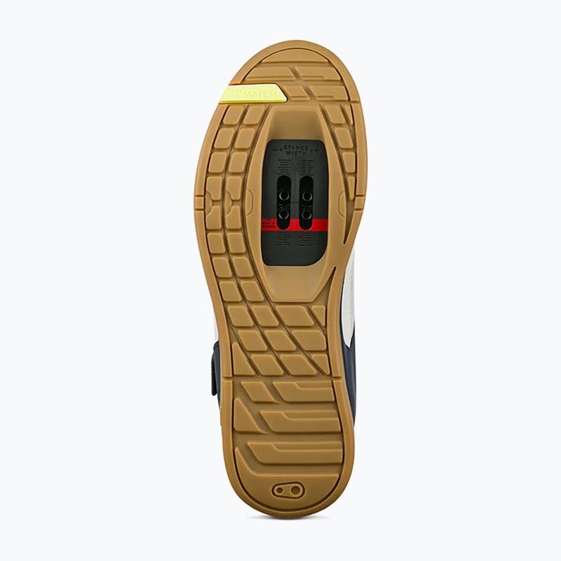 Kerékpáros cipő MTB Crankbrothers Mallet BOA navy grey/gum outsole 12