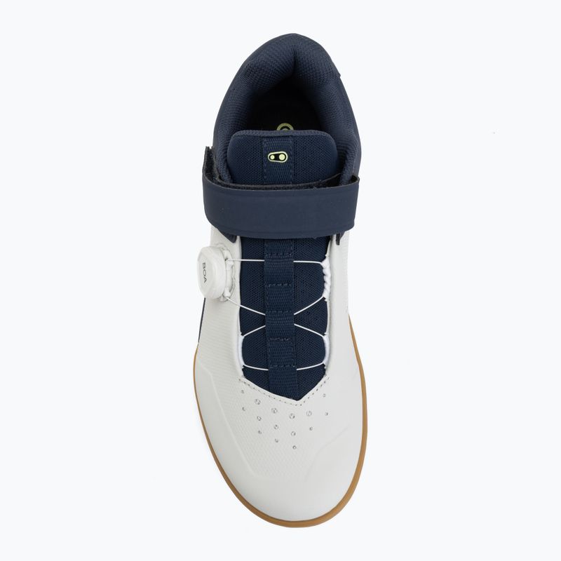 Platforma kerékpáros cipő Crankbrothers Stamp Boa navy grey/gum outsole 5