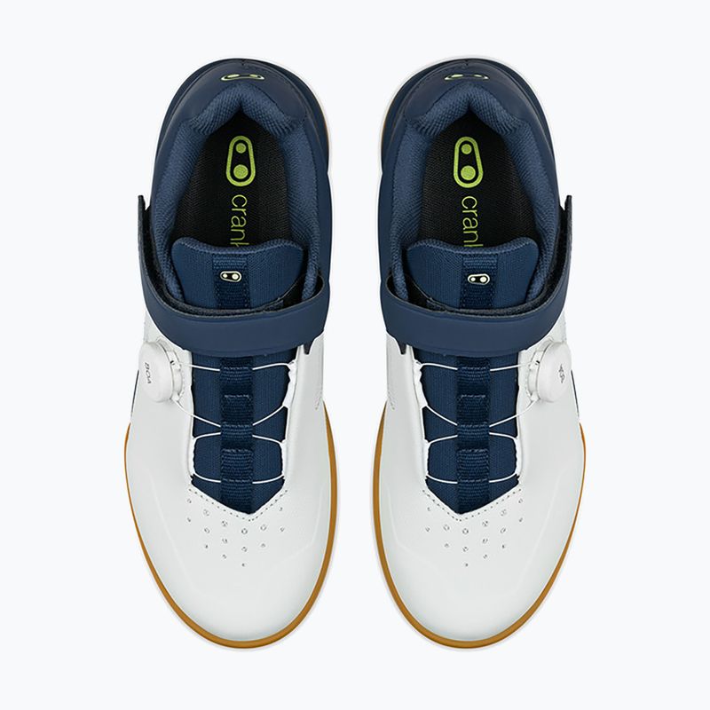 Platforma kerékpáros cipő Crankbrothers Stamp Boa navy grey/gum outsole 13
