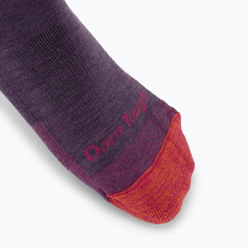 Női zokni Darn Tough Hiker plum heather 3