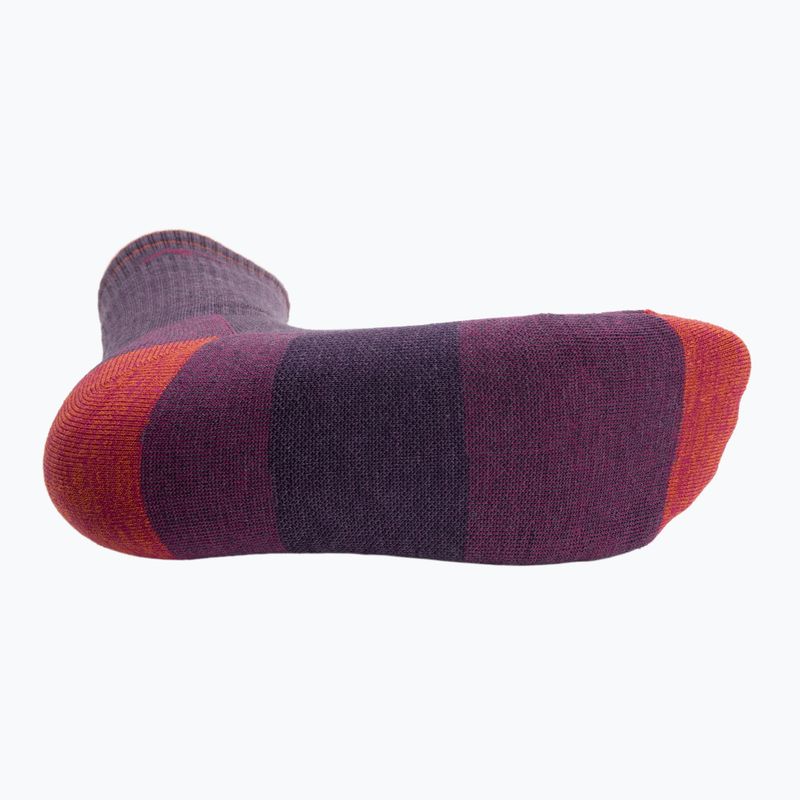 Női zokni Darn Tough Hiker plum heather 4
