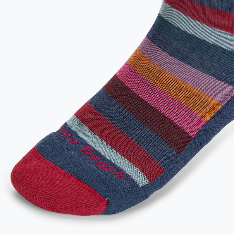 Női trekking zokni Darn Tough Mystic Stripe Crew denim 3