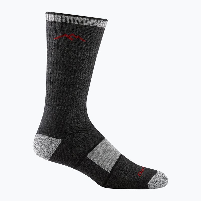 Férfi zokni Darn Tough Hiker Boot Sock teljes párnázattal fekete