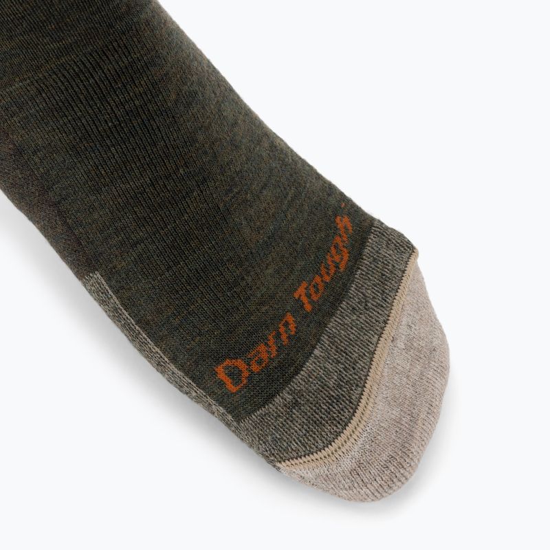 Férfi zokni Darn Tough Hiker Micro Crew olive 3