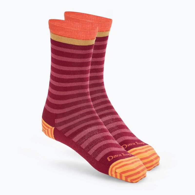 Női zokni Darn Tough Morgan burgundy