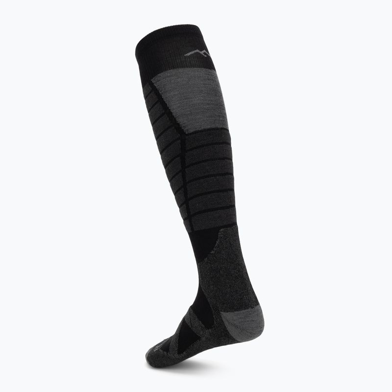 Férfi zokni Darn Tough Function X OTC Midweight with Cushion w/ Padded Shin black 2