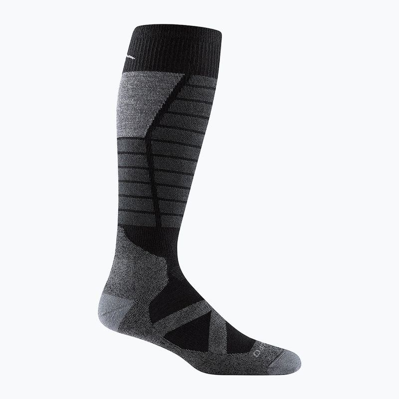 Férfi zokni Darn Tough Function X OTC Midweight with Cushion w/ Padded Shin black 5