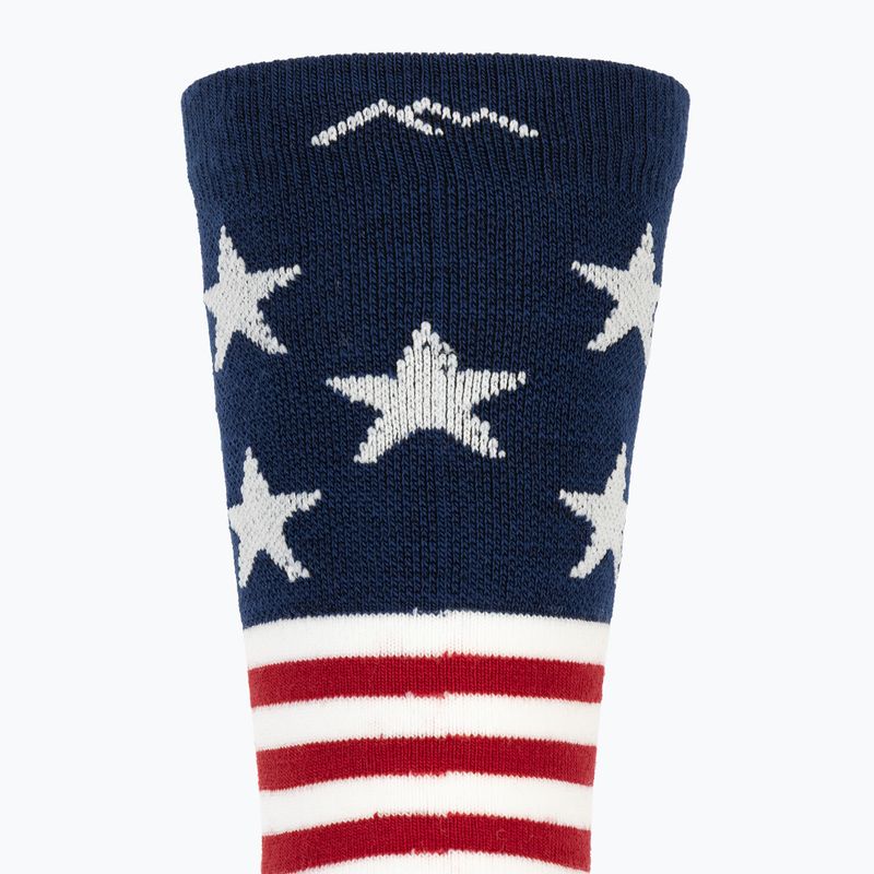 Sízokni dziecięce Darn Tough Captain Stripes Jr. stars and stripes 3