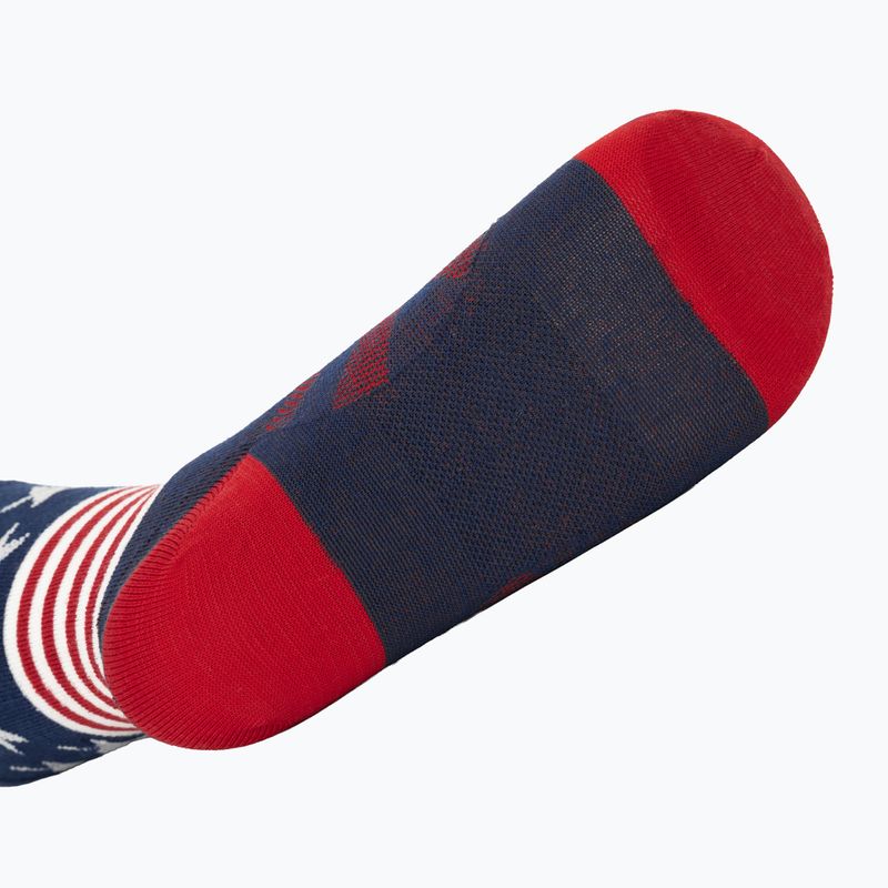 Sízokni dziecięce Darn Tough Captain Stripes Jr. stars and stripes 4
