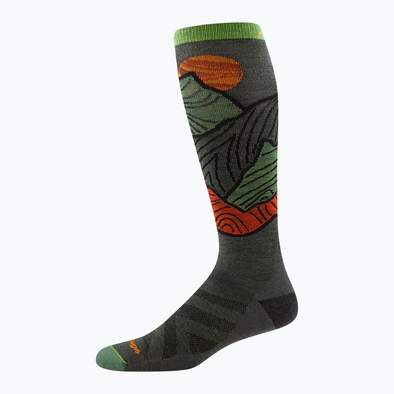 Férfi zokni Darn Tough Titan OTC Lightweight with Cushion forest 2