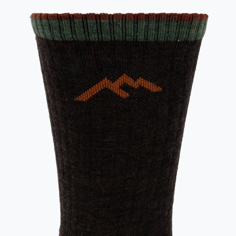 Férfi zokni Darn Tough Hiker Micro Crew walnut 3