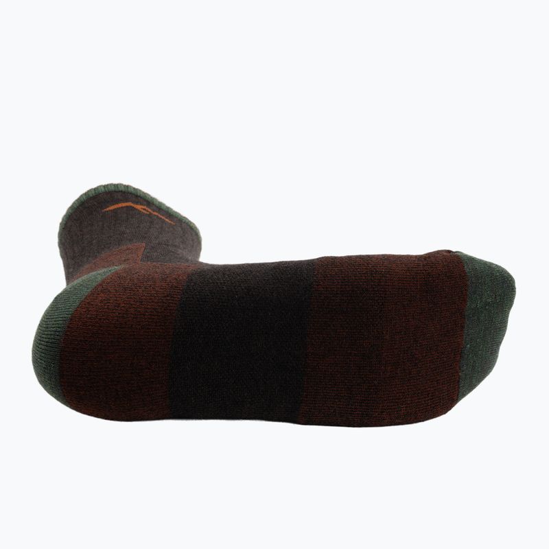 Férfi zokni Darn Tough Hiker Micro Crew walnut 4