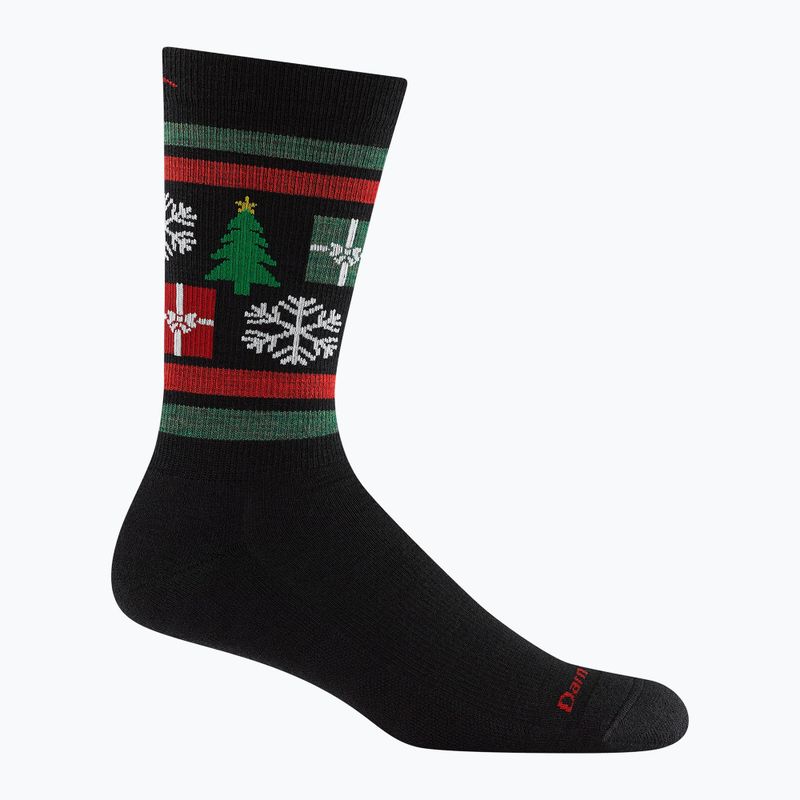 Férfi zokni Darn Tough Winterlandia Crew Lightweight with Cushion coal 2