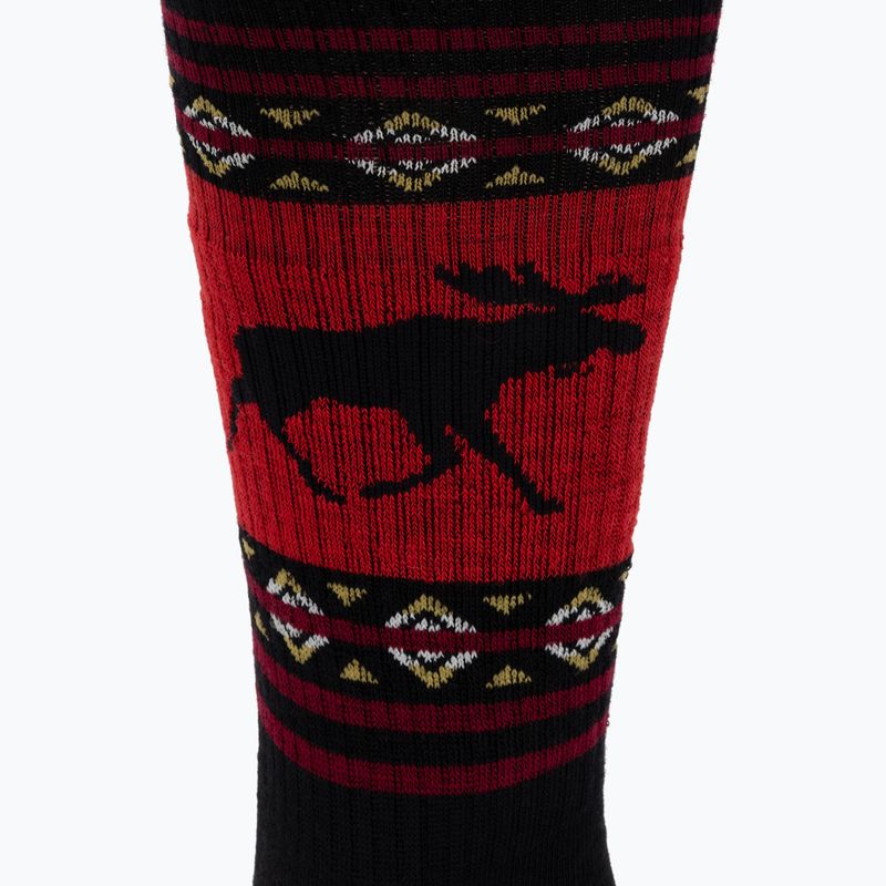 Férfi zokni Darn Tough VanGrizzle Boot Sock Cushion moose black 3