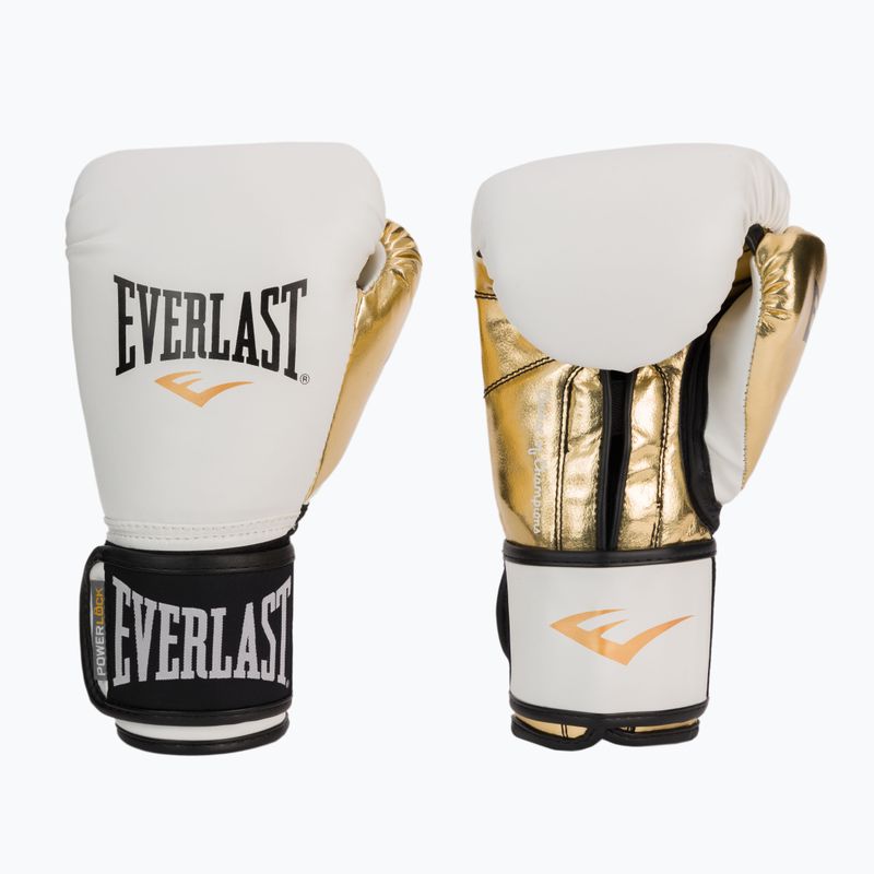 EVERLAST Powerlock Pu bokszkesztyűk fehér 2200 3