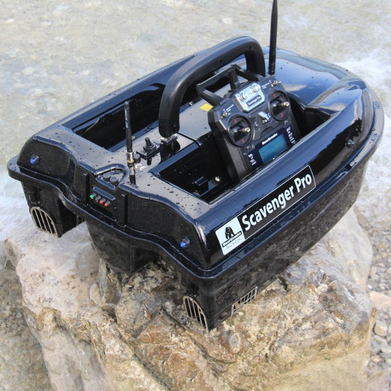 Bearcreeks Scavenger Pro csali csónak + GPS autopilot rendszer Echo Sounder BC202 fekete BC.V1.PRO.20 5