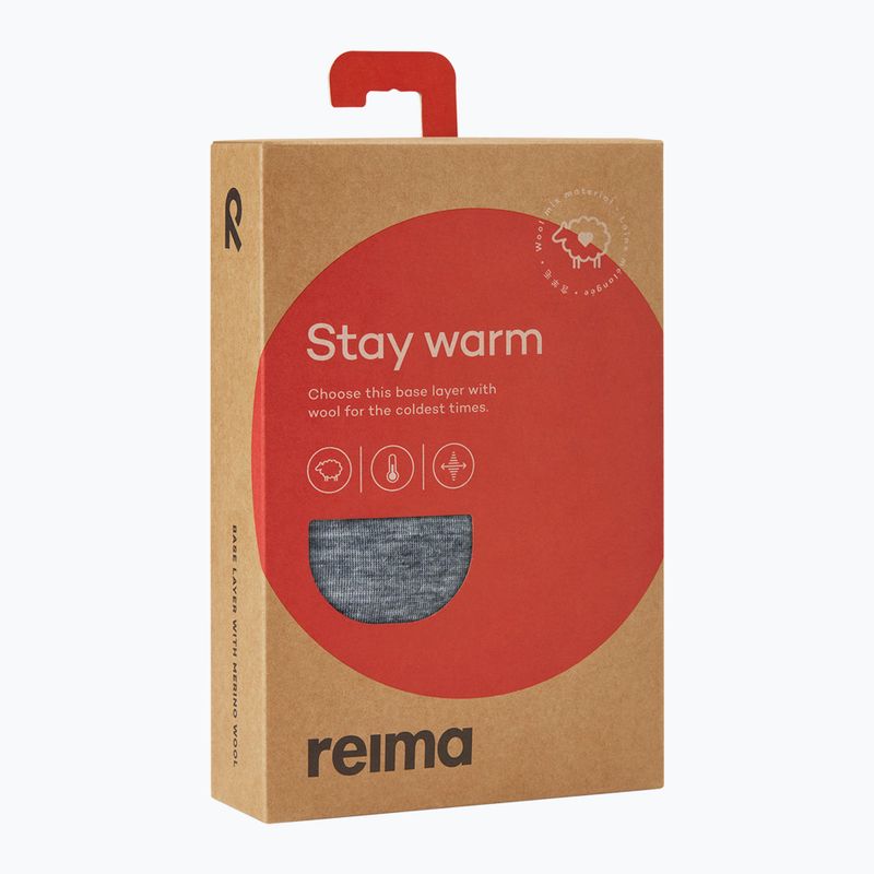 Gyermek termoaktív fehérnemű szett Reima Kinsei melange grey 9