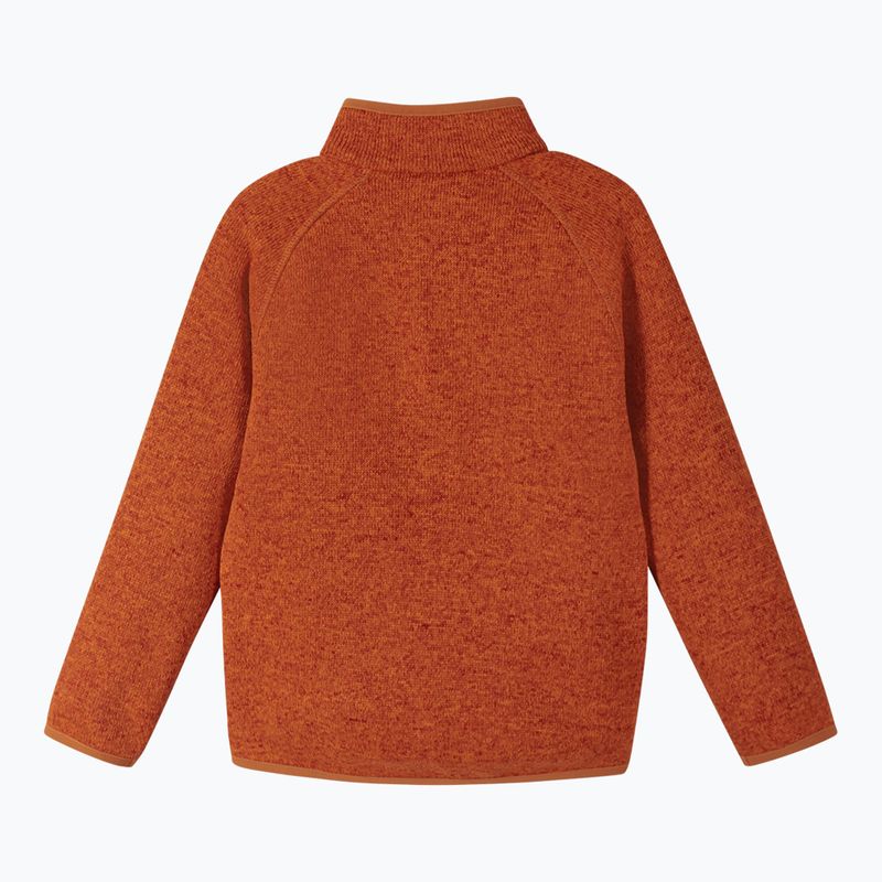 Reima Hopper gyermek fleece kapucnis pulóver narancssárga 5200050A-2680 2