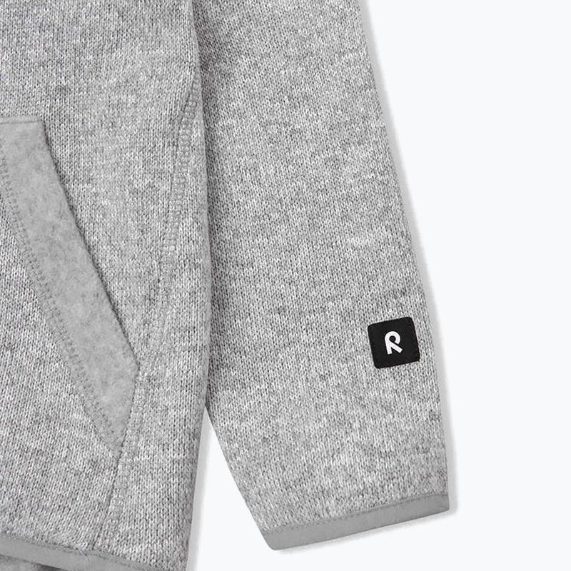 Reima Hopper szürke gyermek fleece kapucnis pulóver 5200050A-9150 6