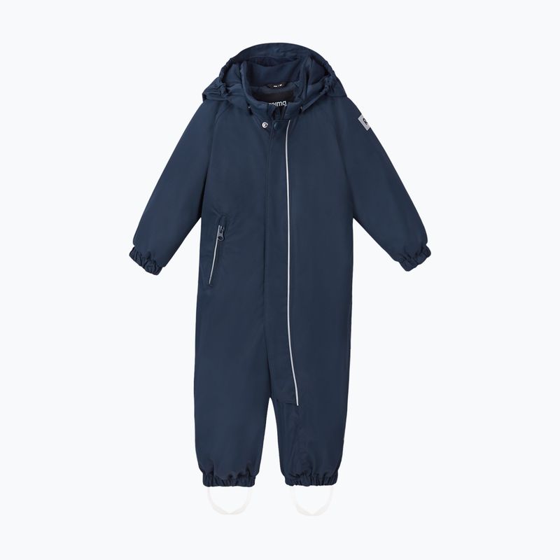 Reima softshell gyermek kezeslábas Puhuri navy 2