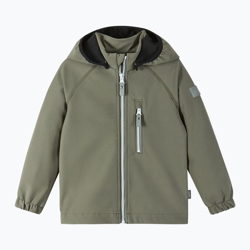 Reima Vantti szürkészöld gyermek softshell kabát