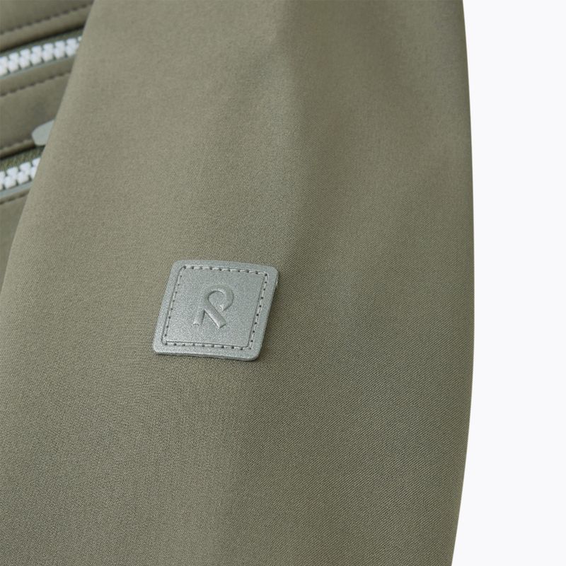 Reima Vantti szürkészöld gyermek softshell kabát 5
