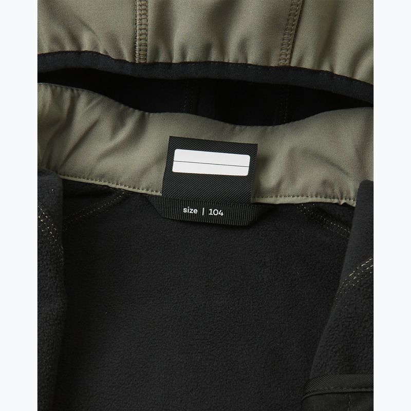 Reima Vantti szürkészöld gyermek softshell kabát 6