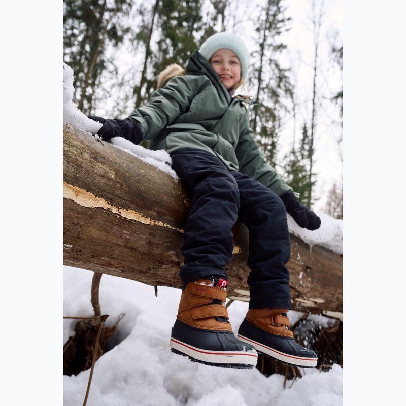 Gyermek téli kabát Reima Serkkula thyme green 15