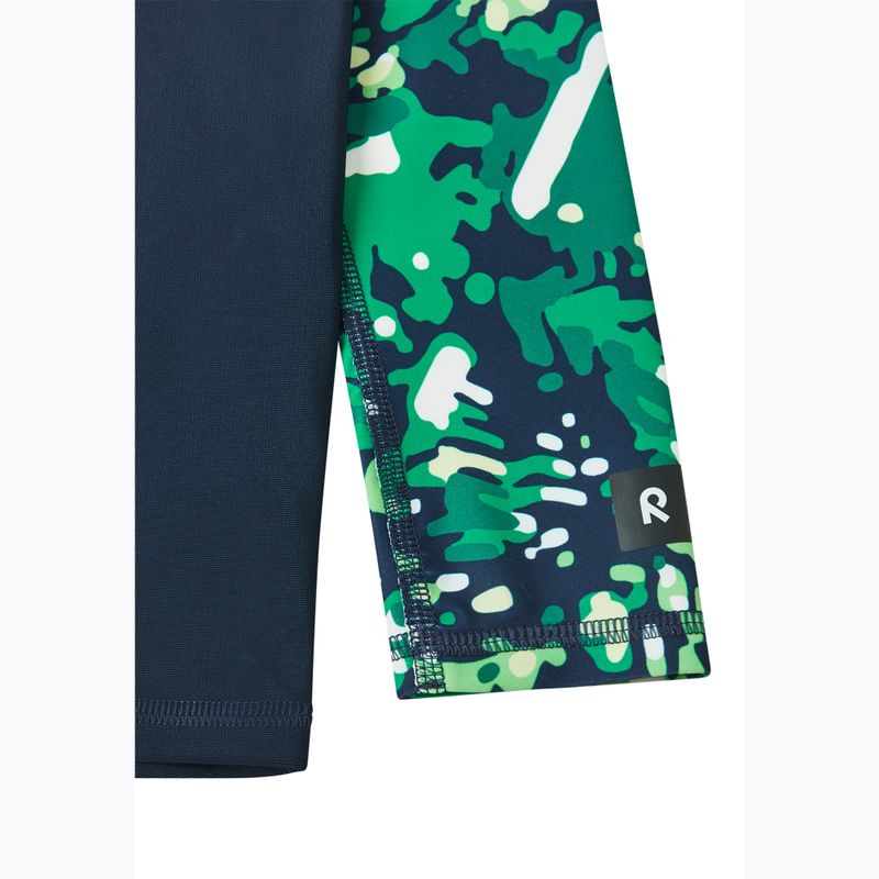 Gyermek úszás hosszú ujjú Reima Kroolaus navy 4