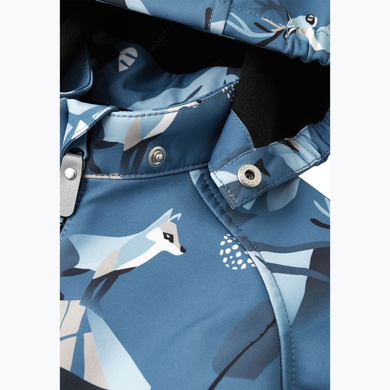 Reima gyermek softshell ruha Mjosa kék óceán 5
