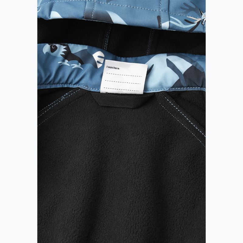Reima gyermek softshell ruha Mjosa kék óceán 6