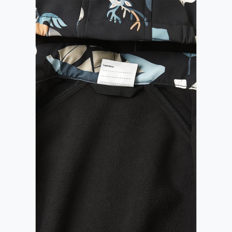Reima gyermek softshell öltöny Mjosa fekete 4