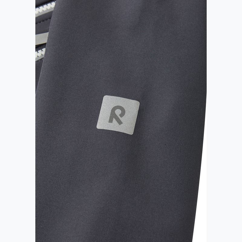 Gyerek softshell dzseki Reima Vantti soft black 6