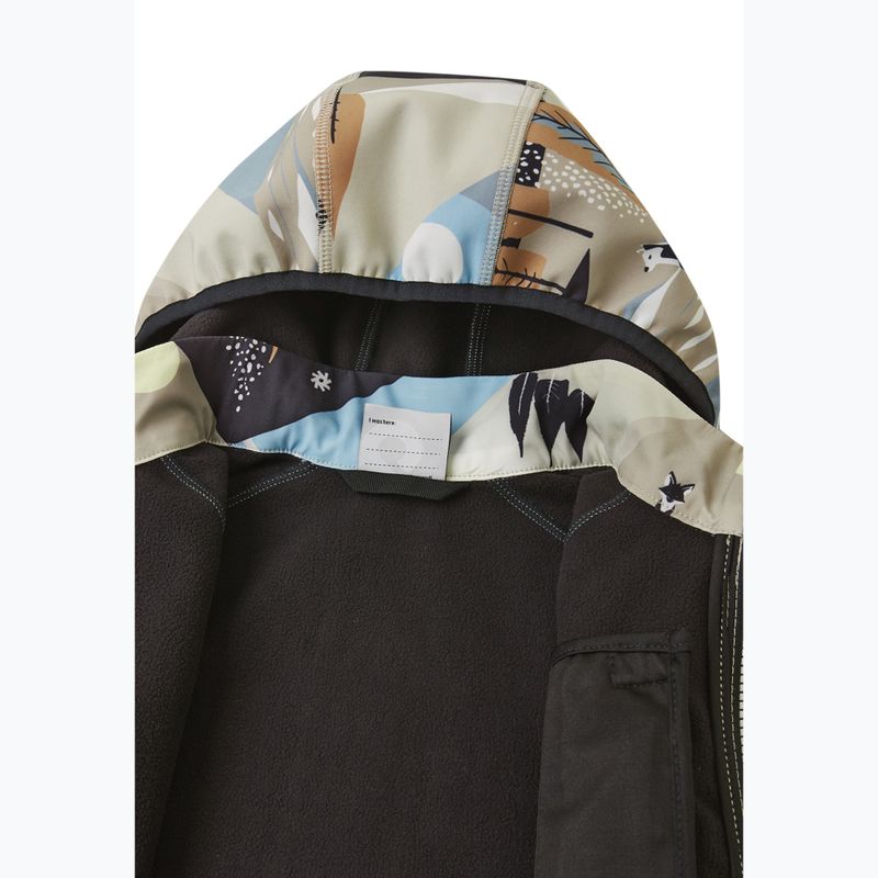 Reima gyermek softshell dzseki Vantti földes bézs 6