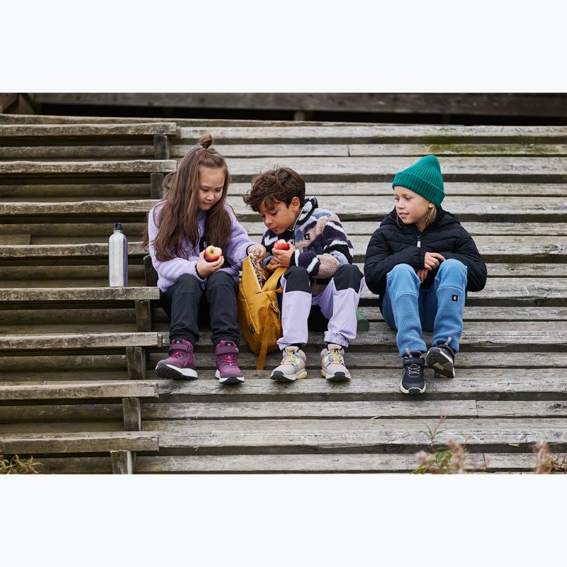 Reima Turilas puha fekete gyermek fleece kapucnis pulóver 9