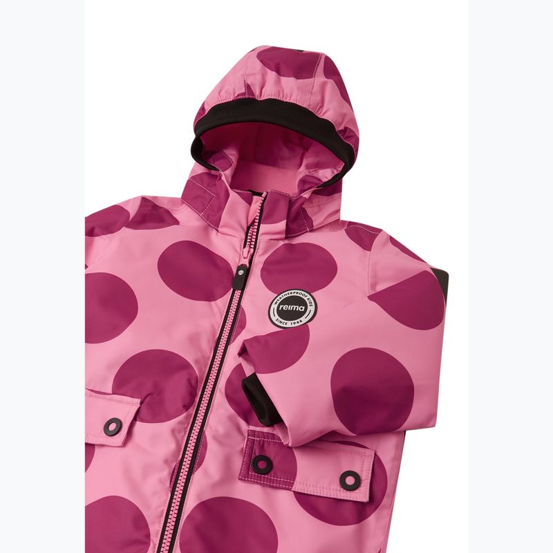 Reima Marte Mid softshell gyermek overall lágy korall színű 4