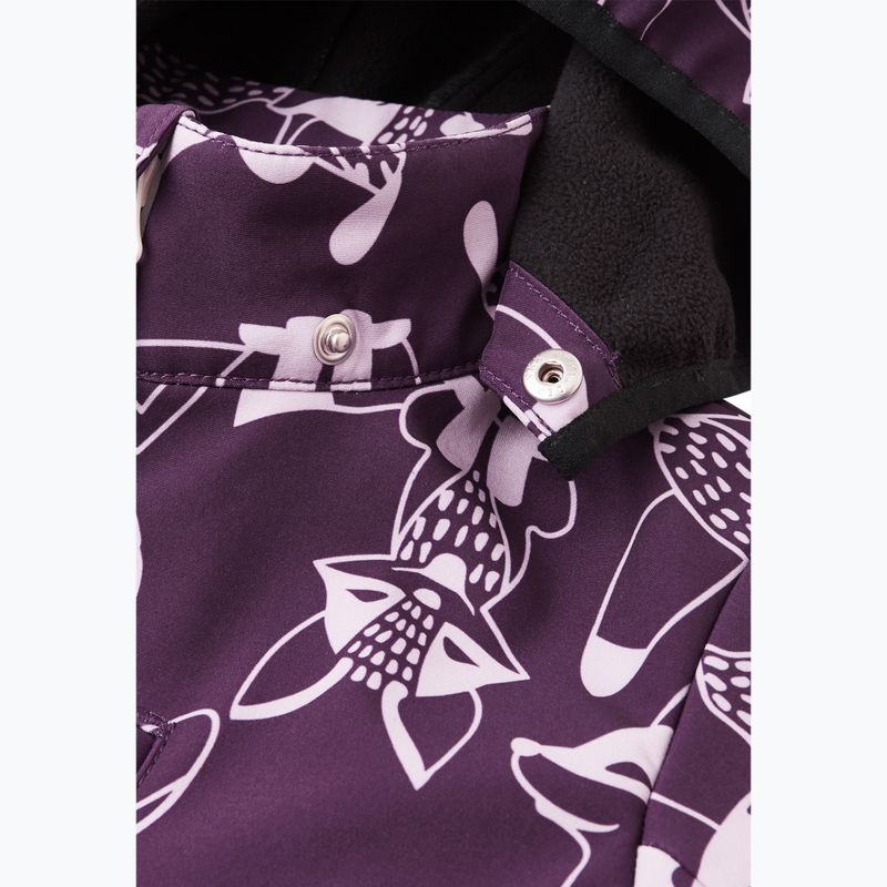 Reima Nurmes mélyebb mélylila gyermek softshell ruha 5