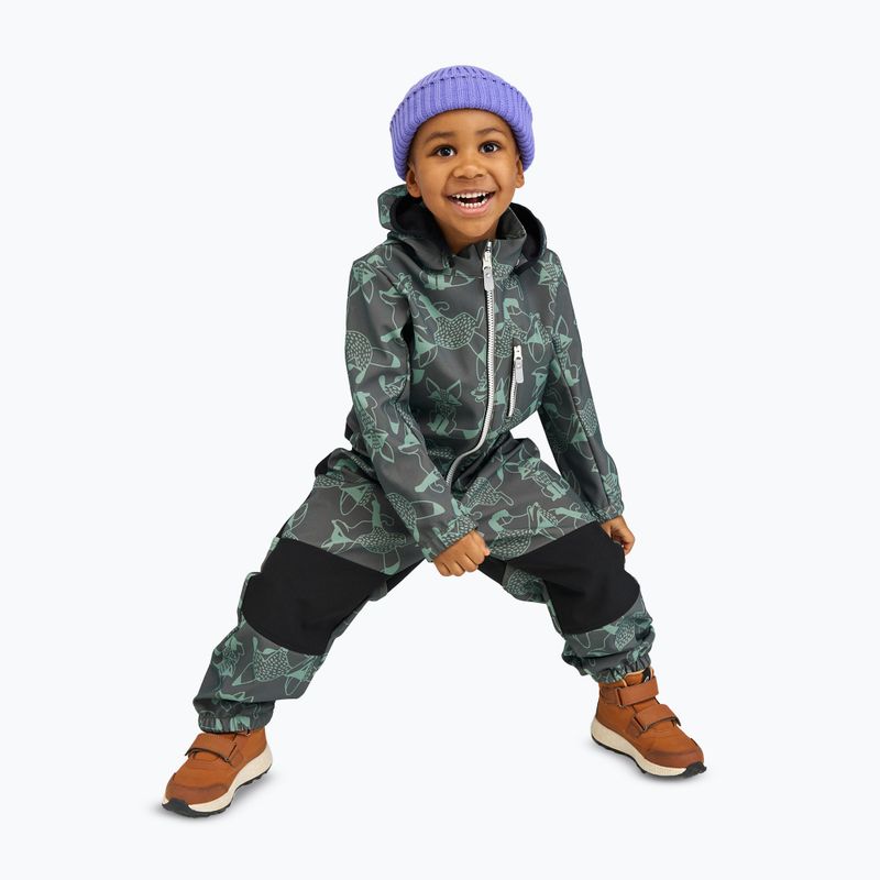 Reima Nurmes mélyebb kakukkfű zöld gyermek softshell ruha 11