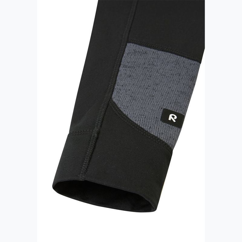 Gyerek polár pulóver Reima Liukuen soft black 4
