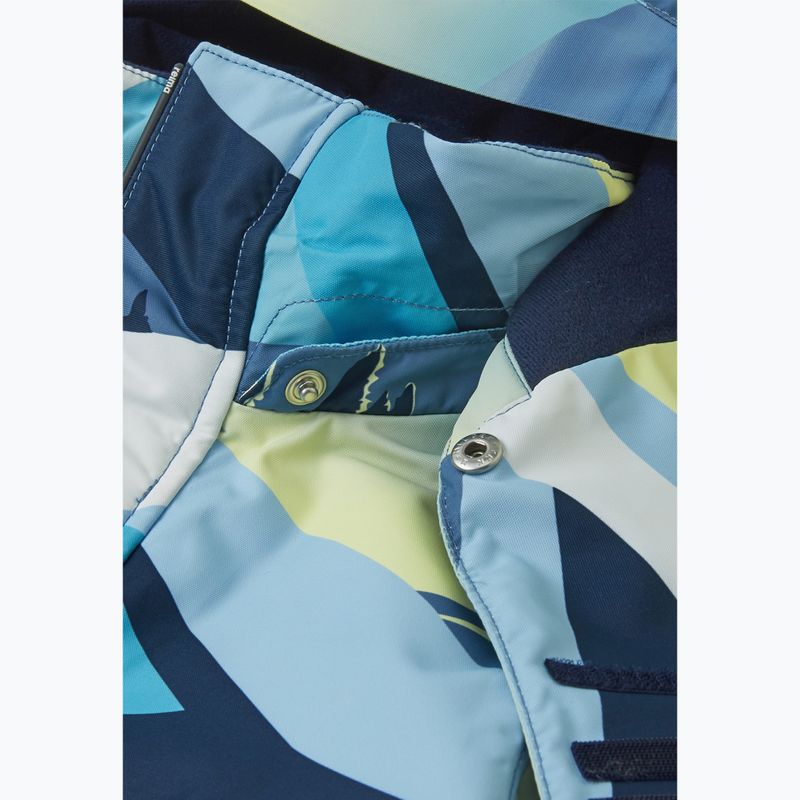 Gyermek síoverál Reima Reach lila kék óceán 10