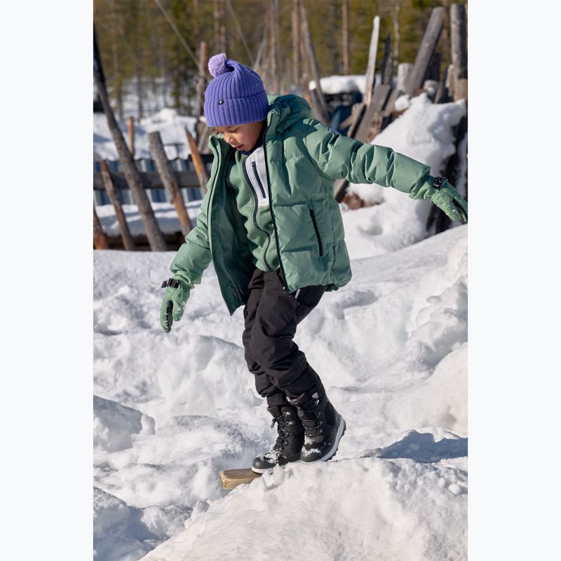 Gyerek polár pulóver Reima Merin green clay 8